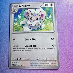 cinccino - 137/162 (uncommon) — pokemon: temporal forces